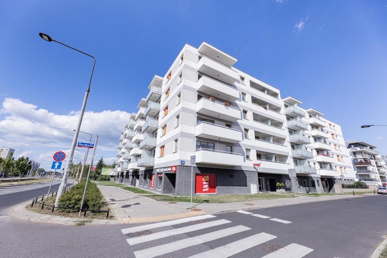 Fajny Apartament Z Parkingiem, Obok Metra. Варшава Экстерьер фото